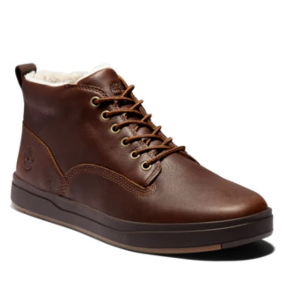 Timberland Davis Square Mid Warm Lined Sneakers (A2G65-F13) - Saddle - Size: 8.5 main image 9